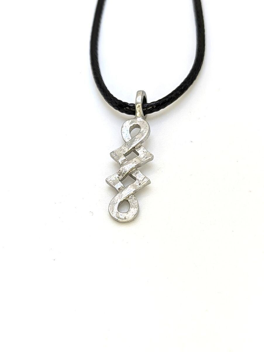 Celtic Knot Minimalist Pewter Pendant