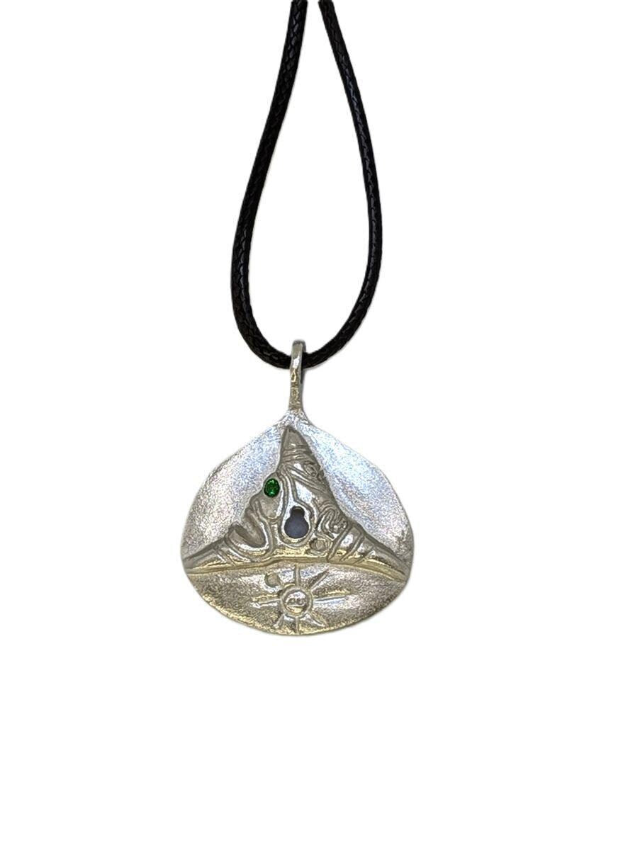 Taino Heritage Stylish Unisex Pewter Pendant