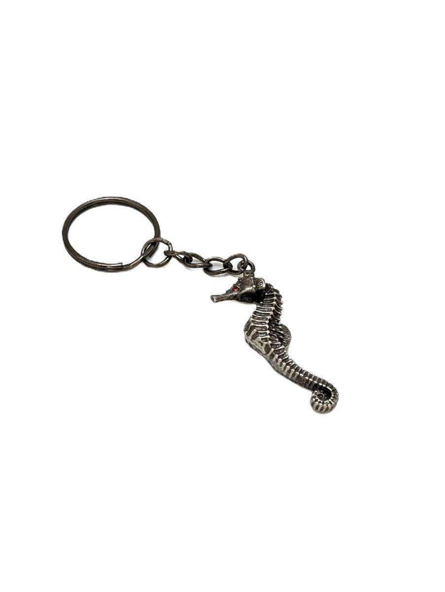 Seahorse Stylish Pewter keychain