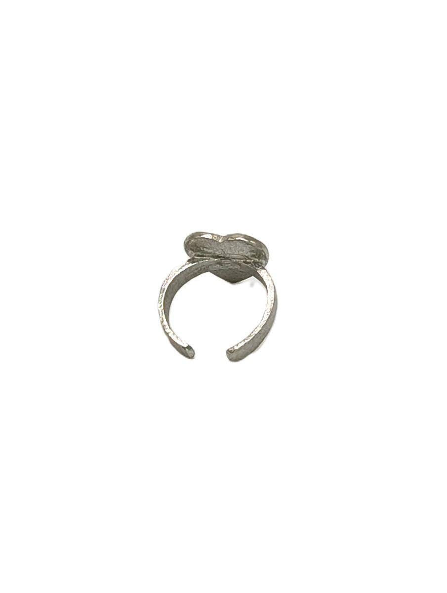 Loving Heart Pewter Adjustable Ring