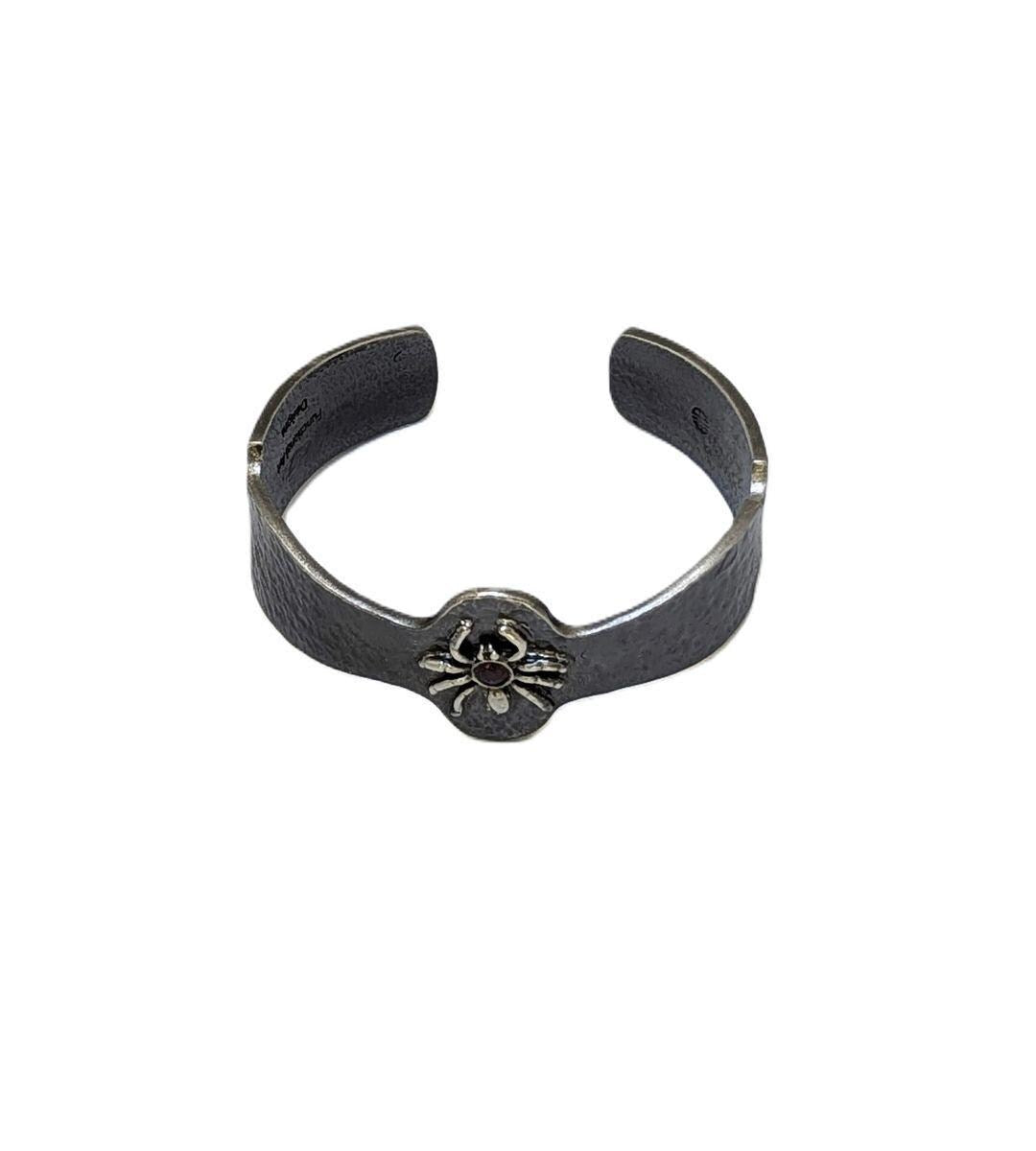 Stylish Spider Pewter Cuff Bracelet Urban Style