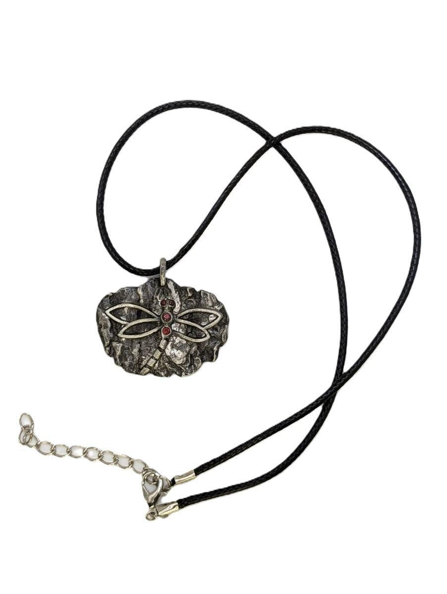 Dragonfly on Bark Pewter Pendant Inspired by Nature