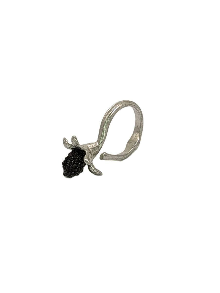 Blackberry Pewter Adjustable Ring Inspired by Nature