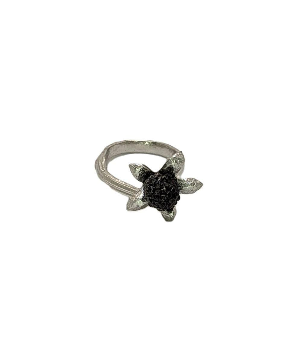 Blackberry Pewter Adjustable Ring Inspired by Nature