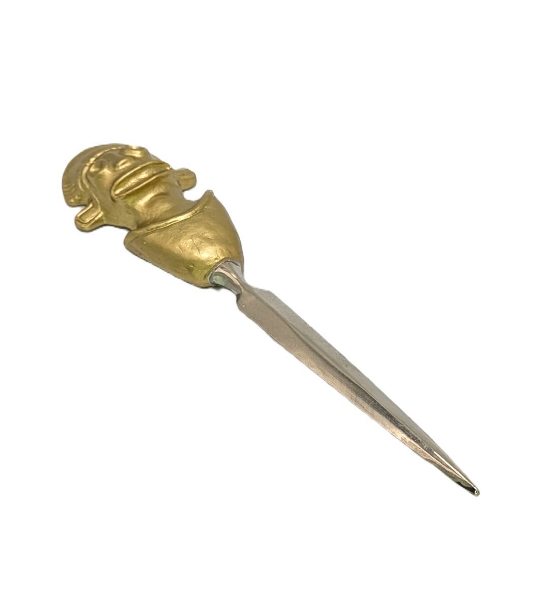 Taino Anthropomorphic Ritual Axe Letter Opener