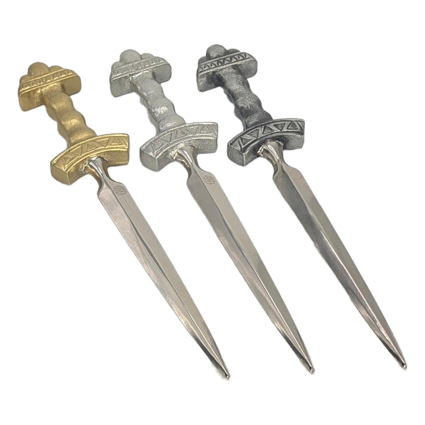 Viking Sword Replica Pewter Letter Opener Collectible