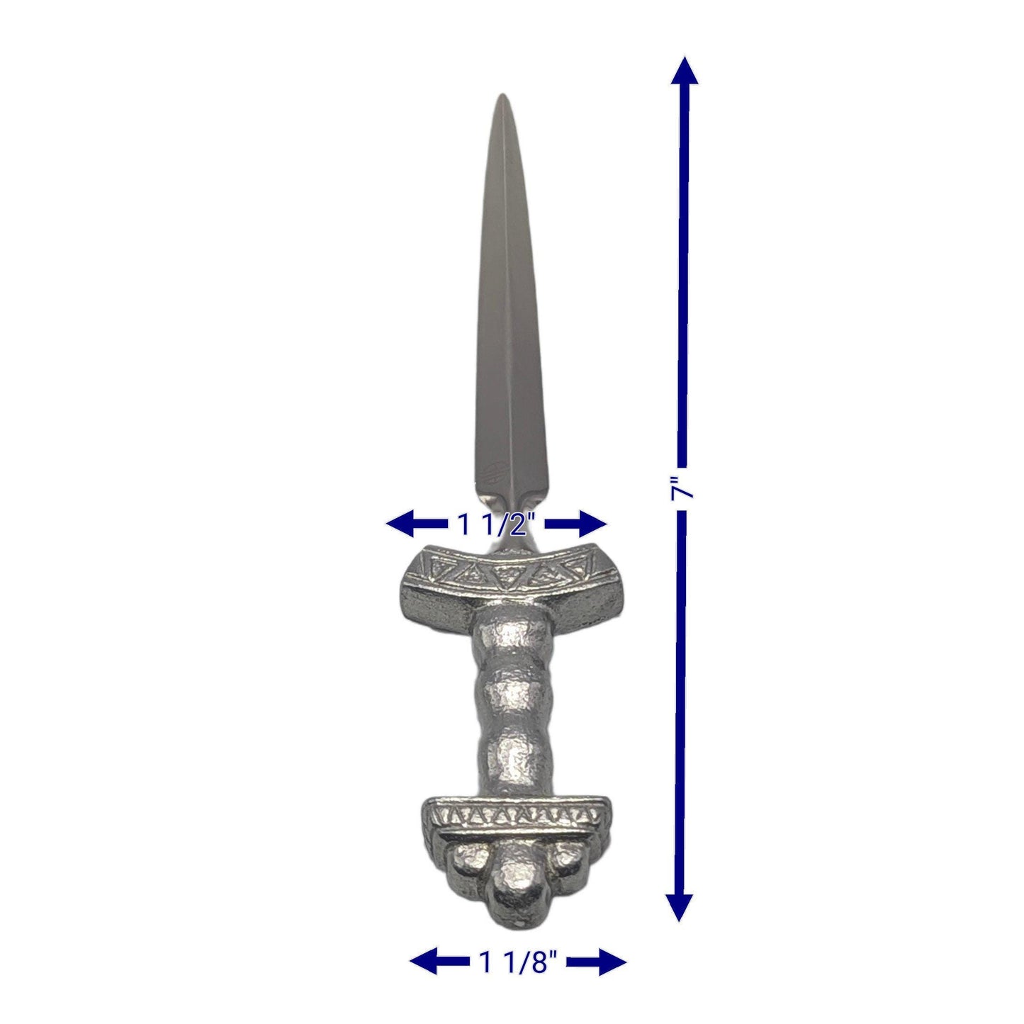 Viking Sword Replica Pewter Letter Opener Collectible