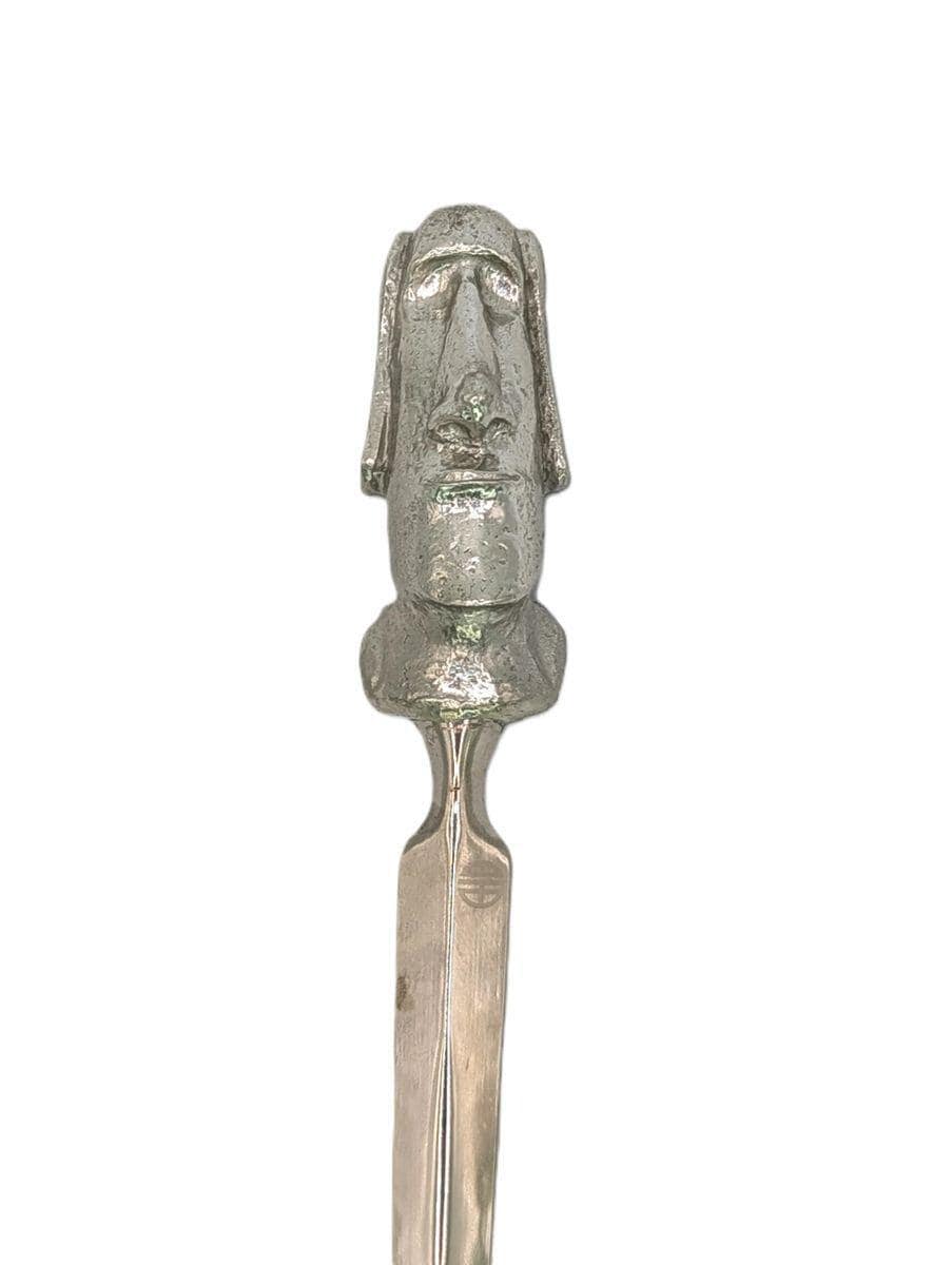 Handcrafted Lead-Free Pewter Moai Easter Island Head Letter Opener – Ancient Mystery Desk Decor Collectible