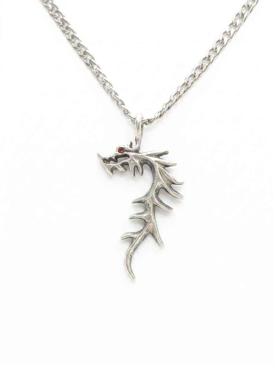 Hand Cast Mythical Dragon Pendant Human Nature Studios Collection