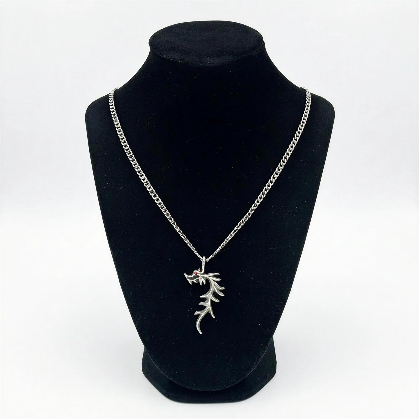 Hand Cast Mythical Dragon Pendant Human Nature Studios Collection