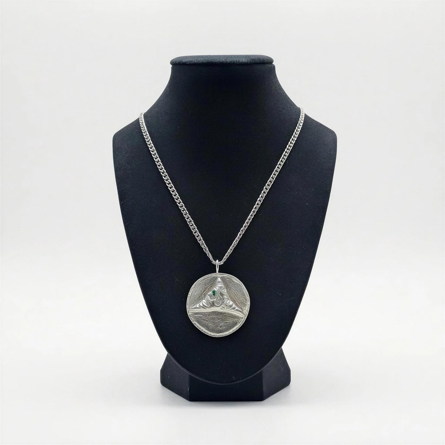 Trigonolito Pendant on 3.5mm Cuban Links Chain Urban Style