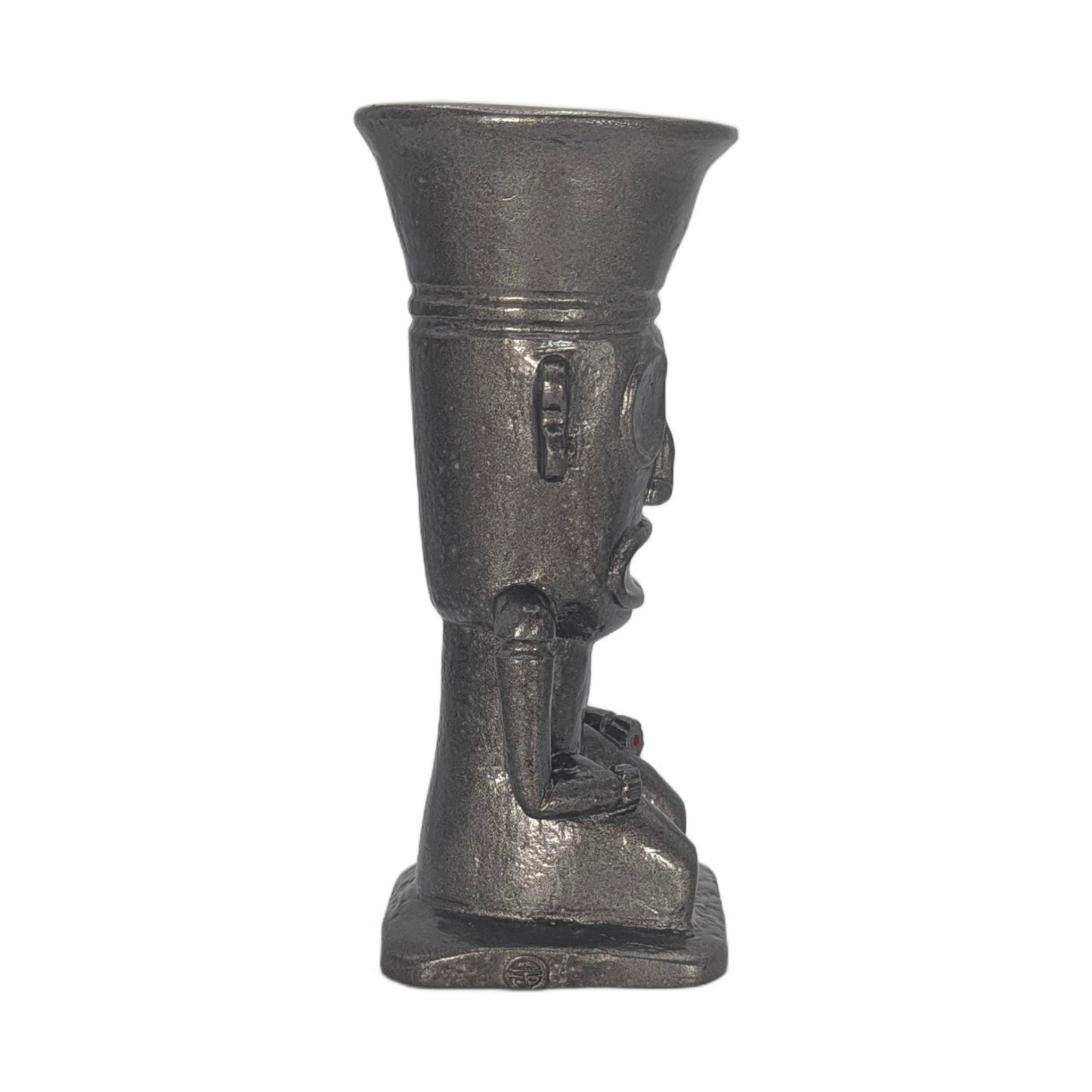 Handcrafted Taino Behique Shaman Pen Holder – Caribbean Indigenous Art Desk Decor Collectible
