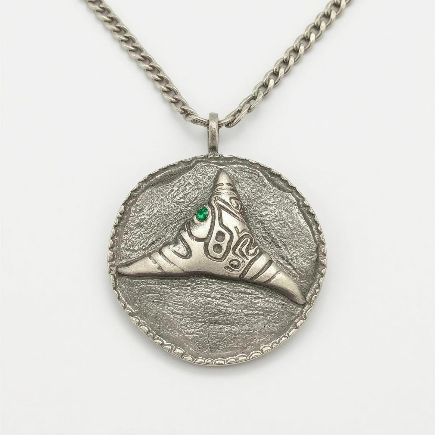 Trigonolito Pendant on 3.5mm Chain Urban Style