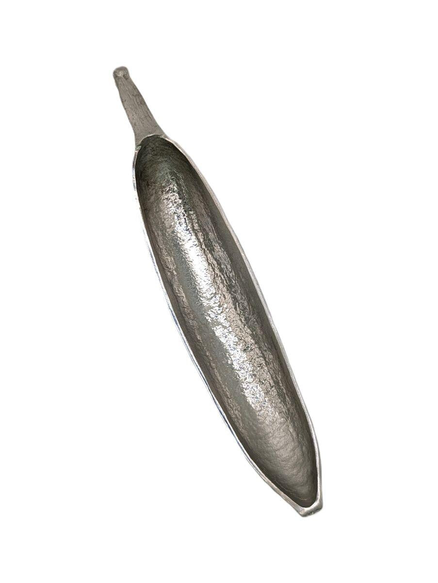Handcrafted Pewter Banana Multifunctional Dish, Tropical Table Decor