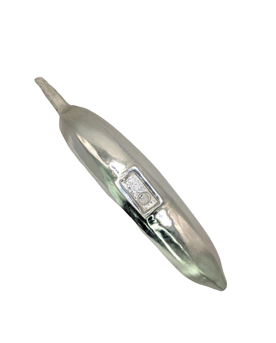 Handcrafted Pewter Banana Multifunctional Dish, Tropical Table Decor
