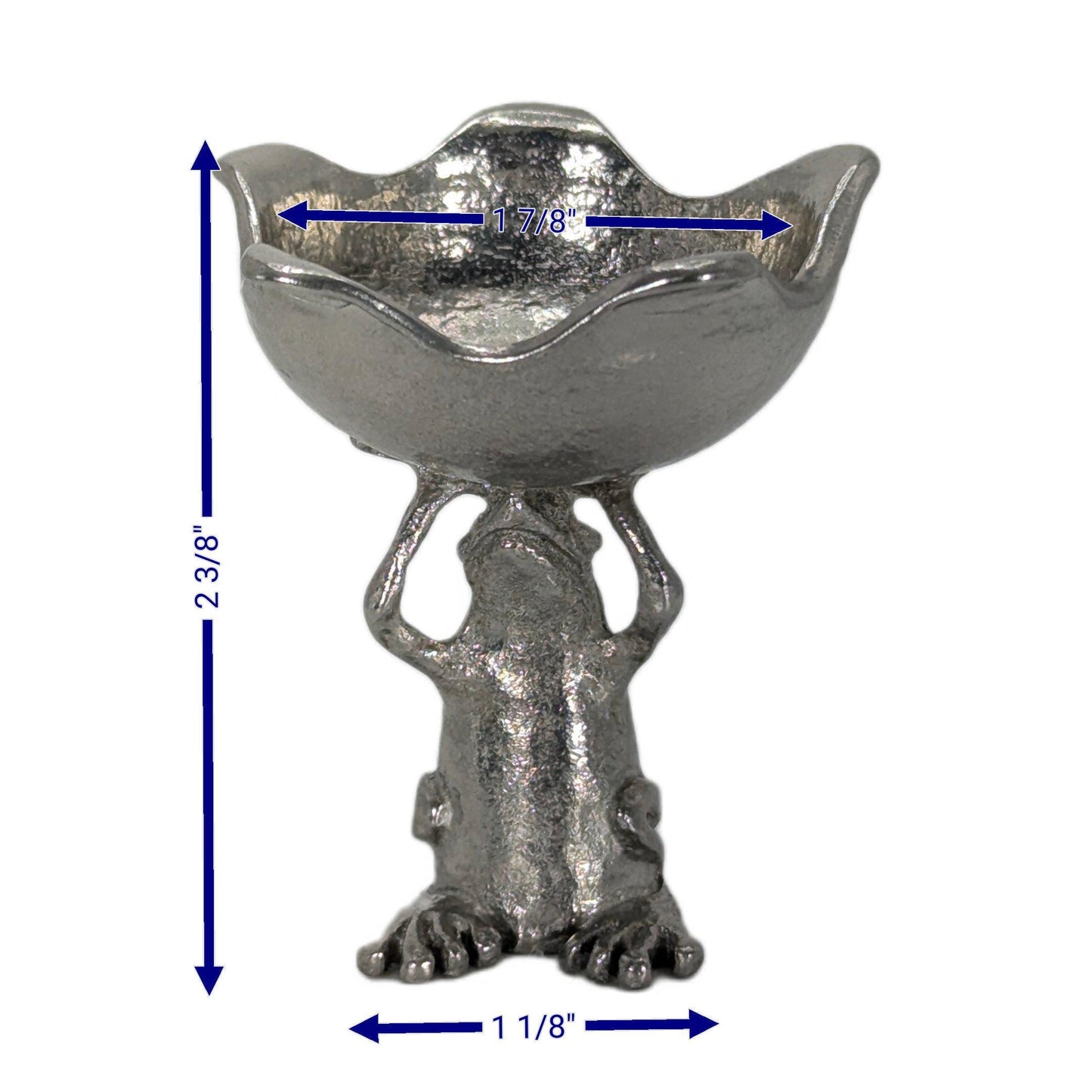 MINIMALIST Bignay Charmant Coqui Grenouille Étain Chandelier Décoration Objet de Collection