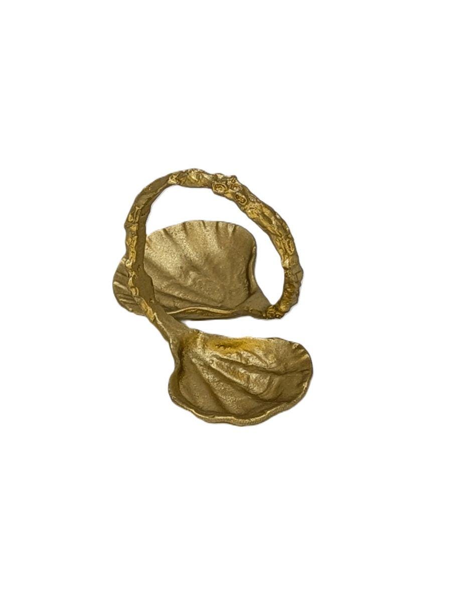 Seashells Coral Adjustable Pewter Napkin Ring Set of 4 Home Decor Inspired by Nature