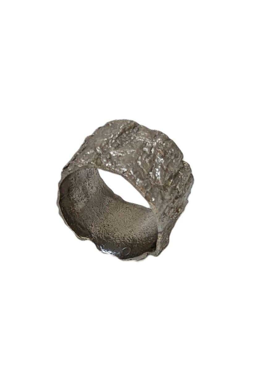 Maple Bark Realistic Pewter Napkin Ring, Set of 4, Inspired by Nature, Handmade Table Decor