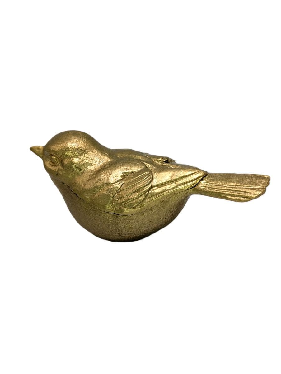 Sparrow Bird Trinket Box, Jewelry Box, Handcrafted Pewter, Nature Lovers Gift