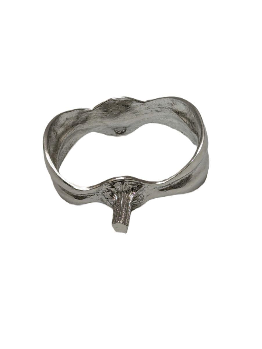 Pumpkin Napkin Rings Set of 4, Handcrafted Pewter, Nature Inspired Housewarmings Gift