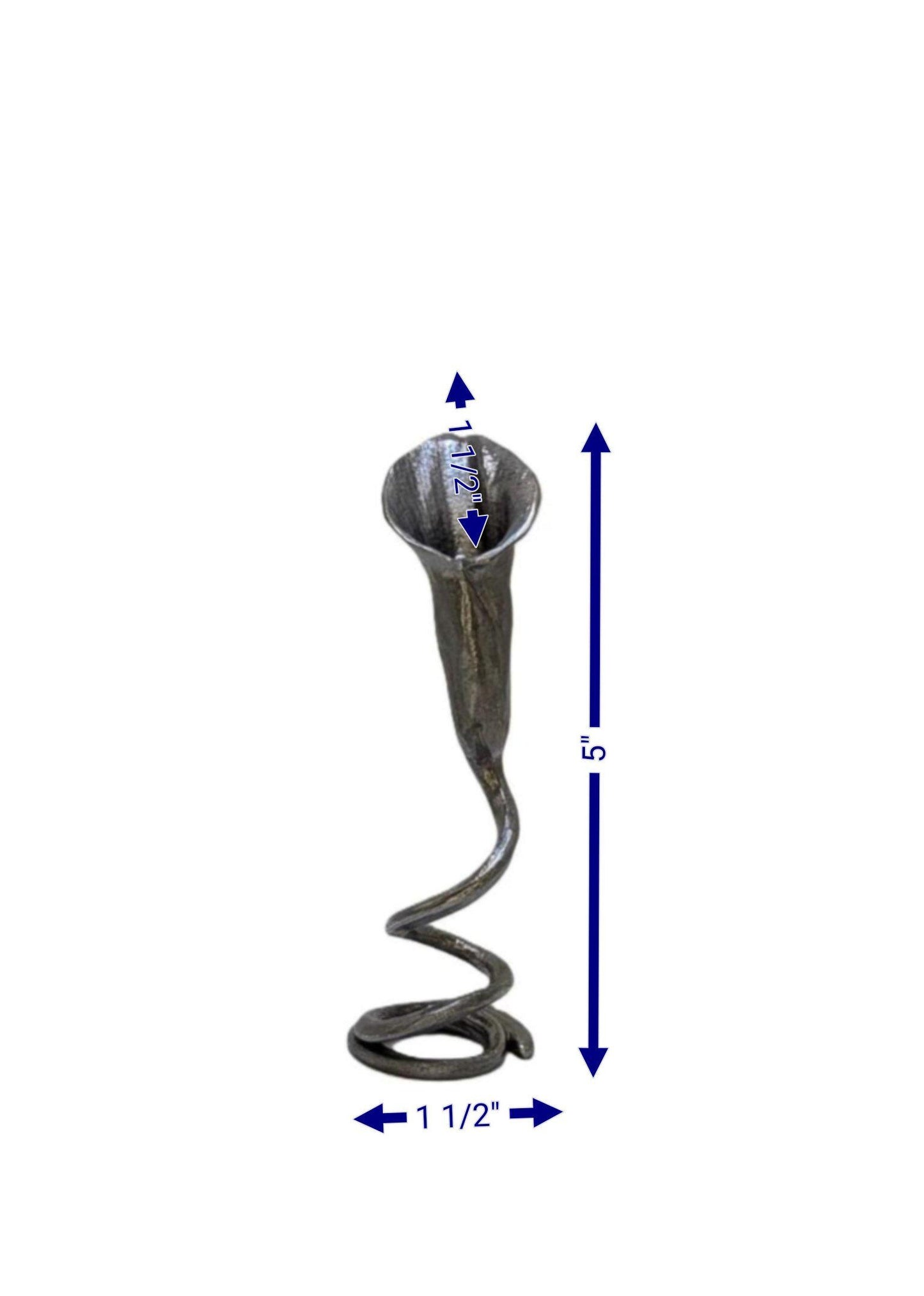 Handmade Calla Lily Pewter Pen Holder, Home & Office Decor, Inspired by Nature