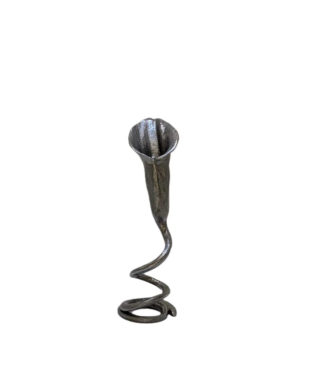 Handmade Calla Lily Pewter Pen Holder, Home & Office Decor, Inspired by Nature