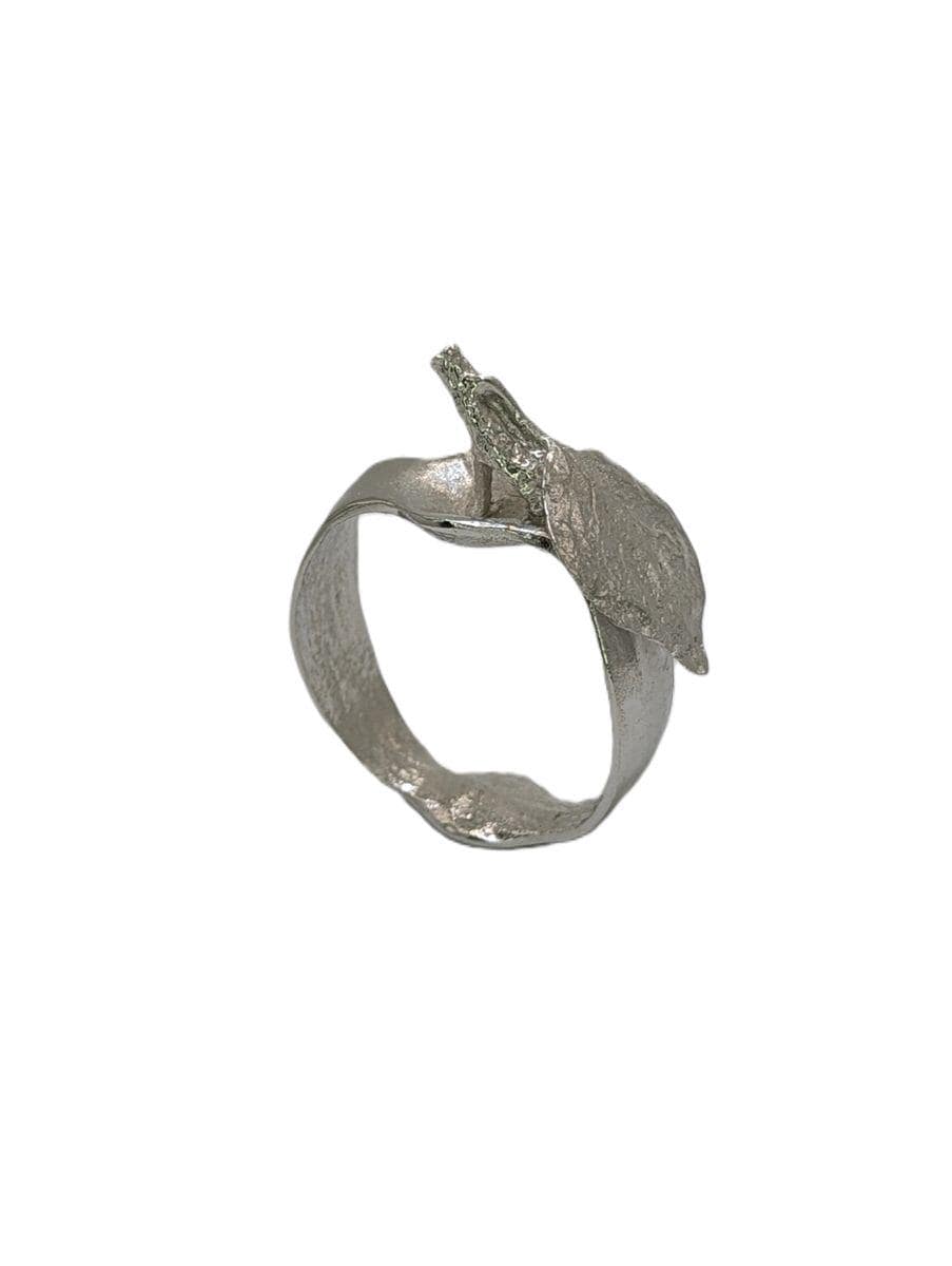 Handmade Apple Pewter Napkin Ring, Set of 4, Inspired by Nature, Table Decor