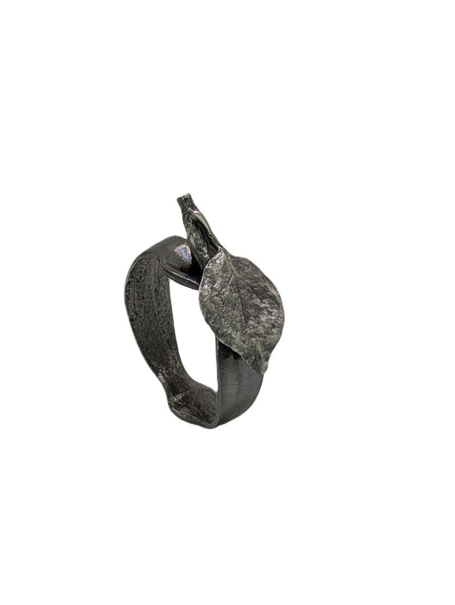 Handmade Apple Pewter Napkin Ring, Set of 4, Inspired by Nature, Table Decor