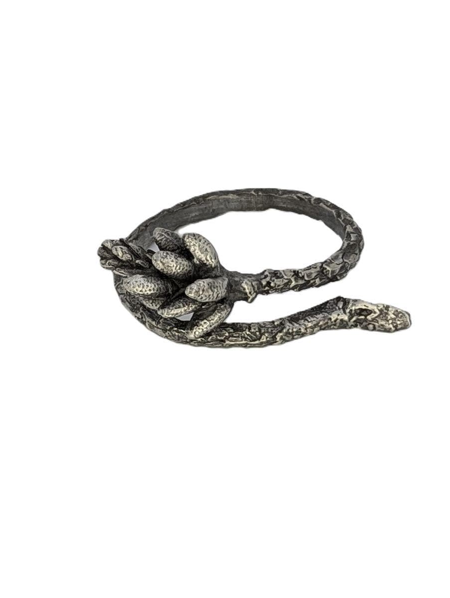 Scots Pine Spring Buds Adjustable Pewter Napkin Ring, Set Of 4, Inspired by Nature, Handmade Table Decor