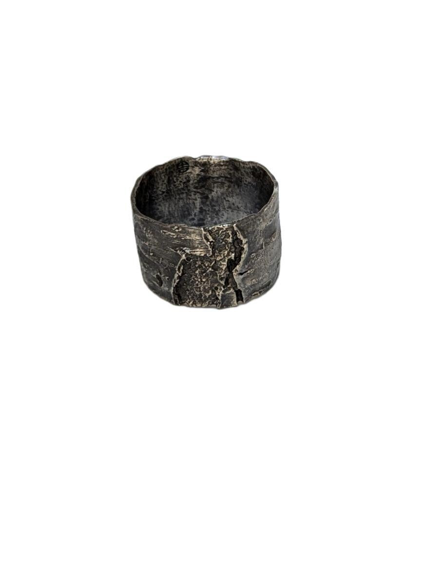 Birch Bark Pewter Napkin Ring, Set of 4, Inspired by Nature, Handmade Table Decor