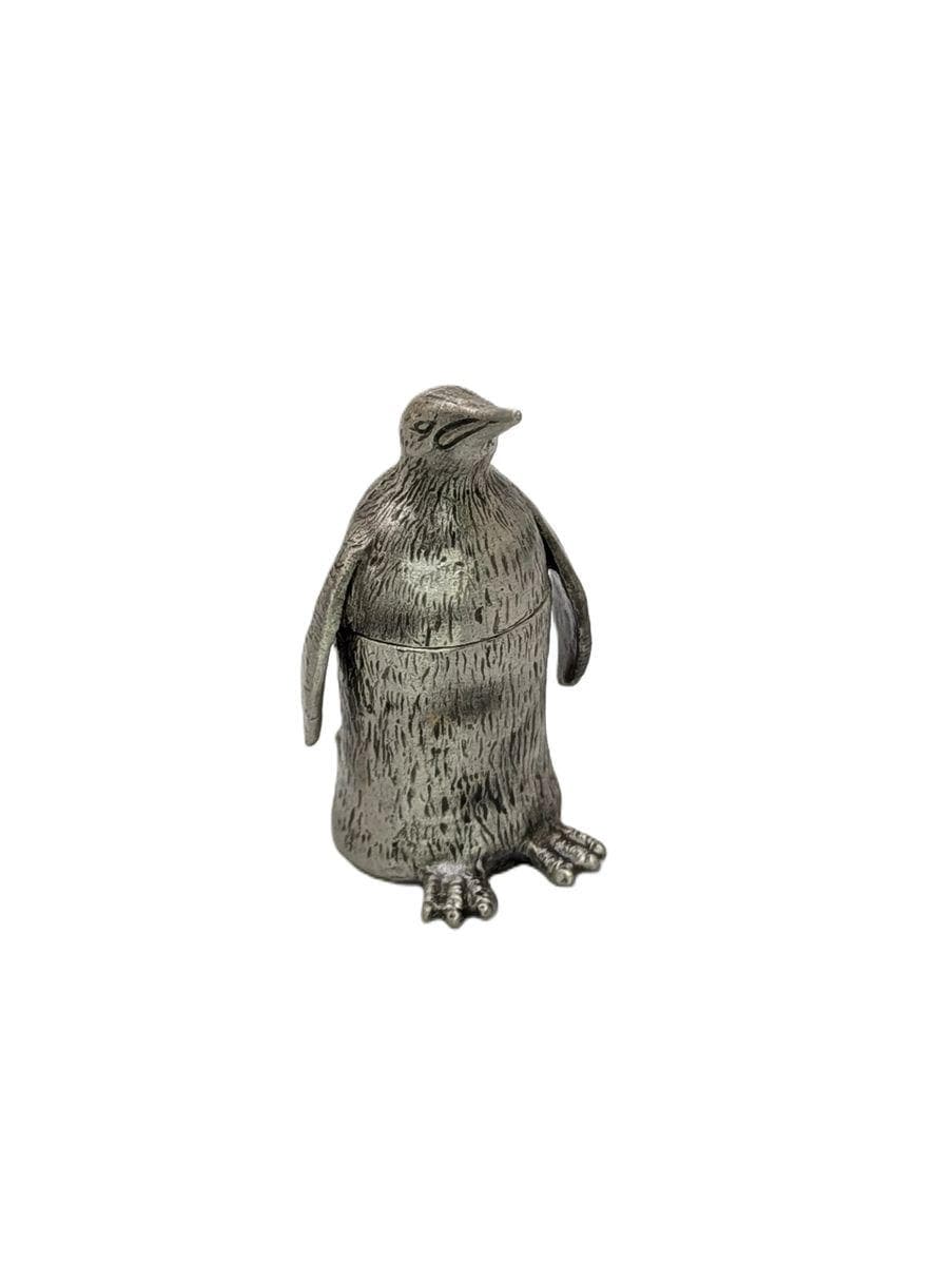 Handmade Penguin Mini Figurine Multifunctional Trinket Box, Decor Collectible