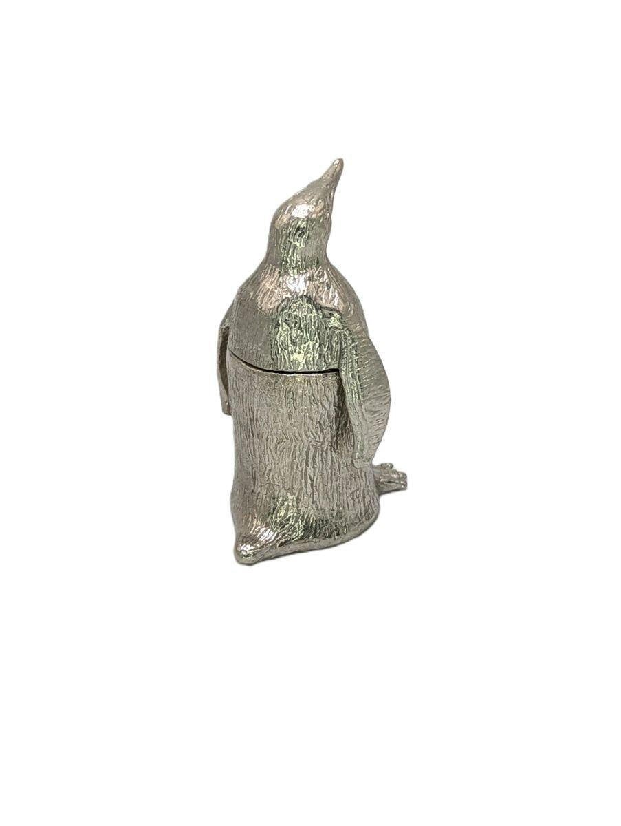 Handmade Penguin Mini Figurine Multifunctional Trinket Box, Decor Collectible
