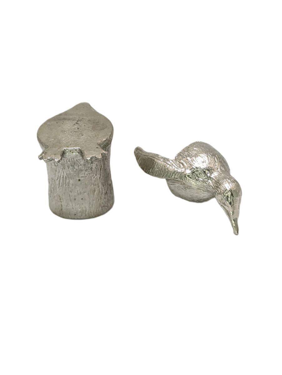 Handmade Penguin Mini Figurine Multifunctional Trinket Box, Decor Collectible