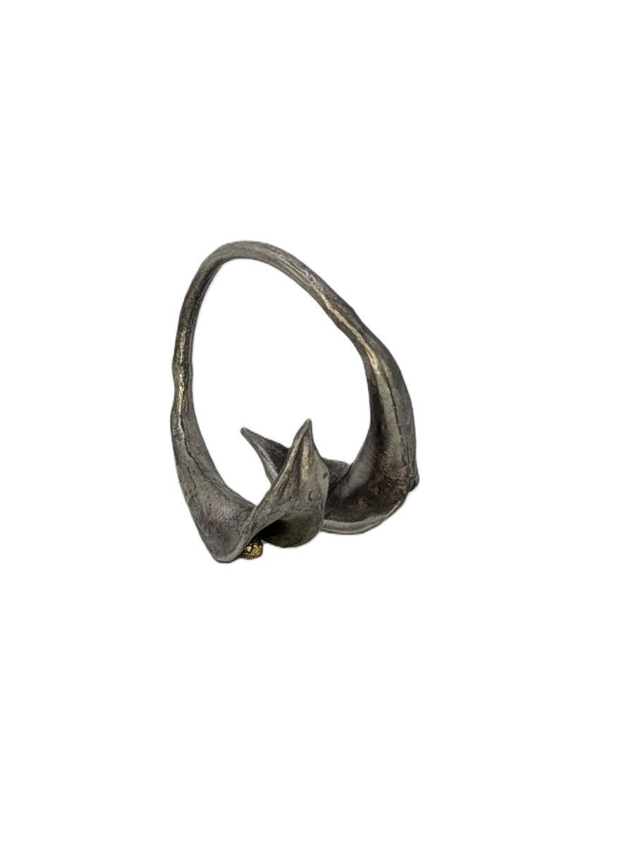 Handcrafted Calla Lily Adjustable Pewter Napkin Ring, Set of 4, Inspired by Nature, Table Decor