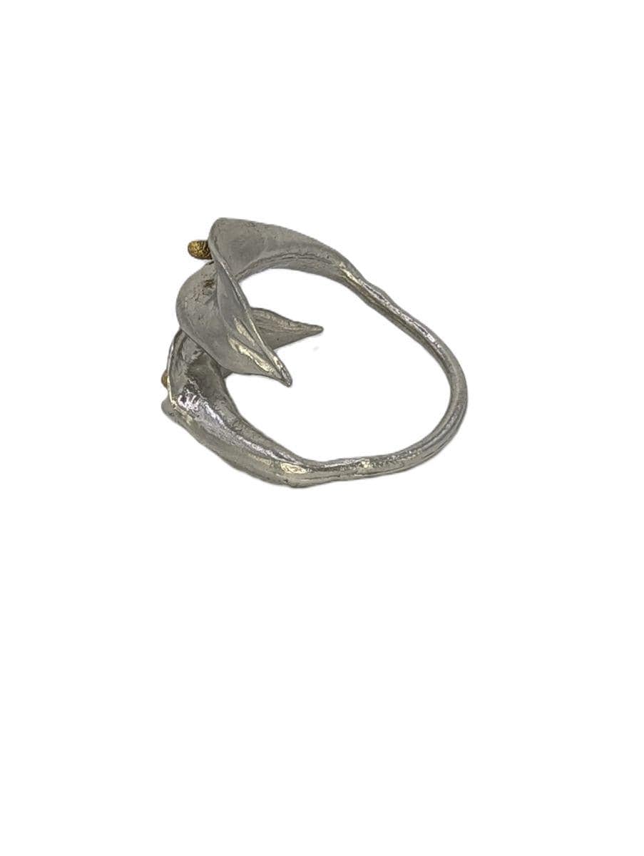 Handcrafted Calla Lily Adjustable Pewter Napkin Ring, Set of 4, Inspired by Nature, Table Decor