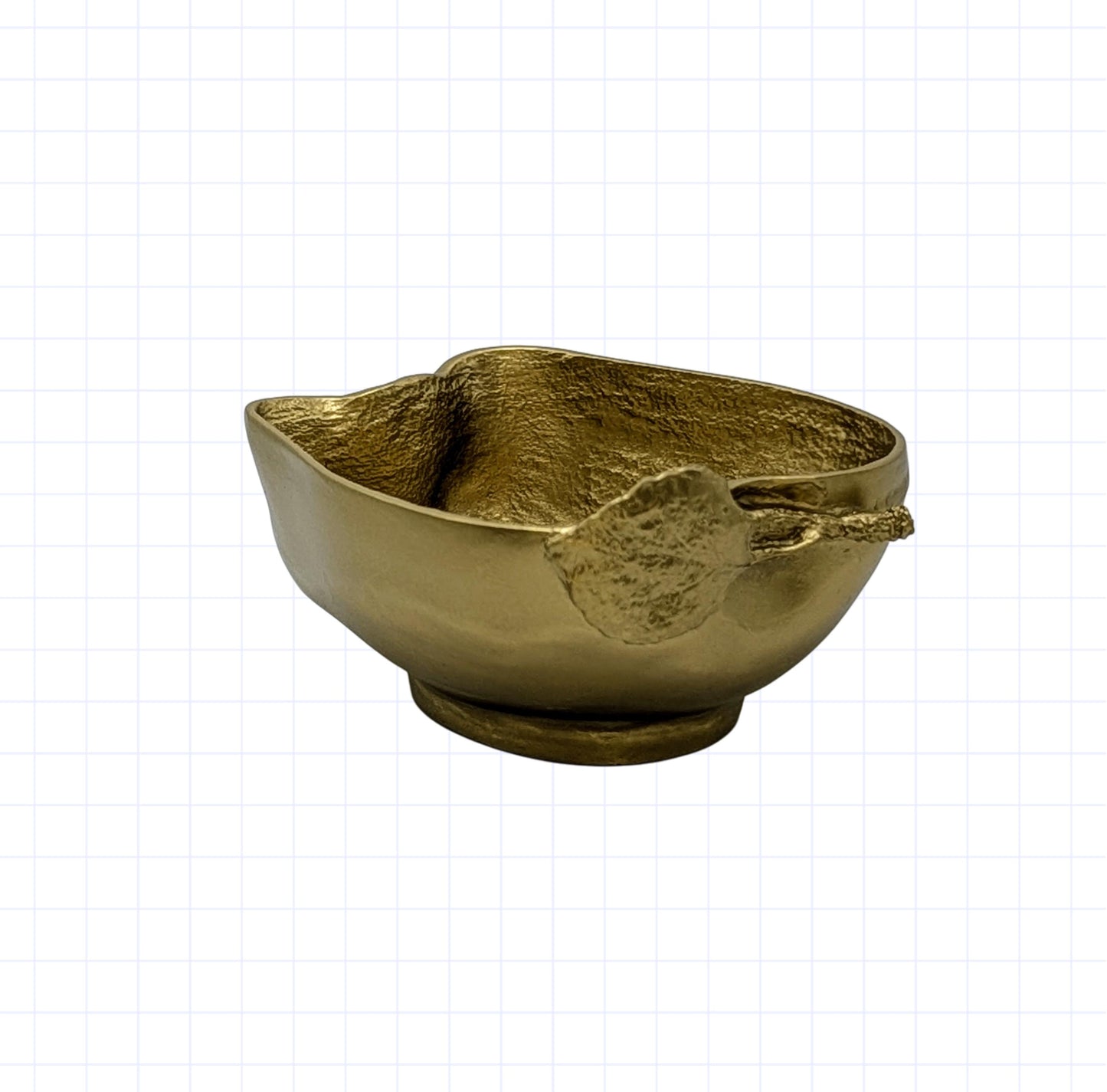 Handmade Apple Multifunctional Pewter Bowl, Trinket Box, Inspired by Nature