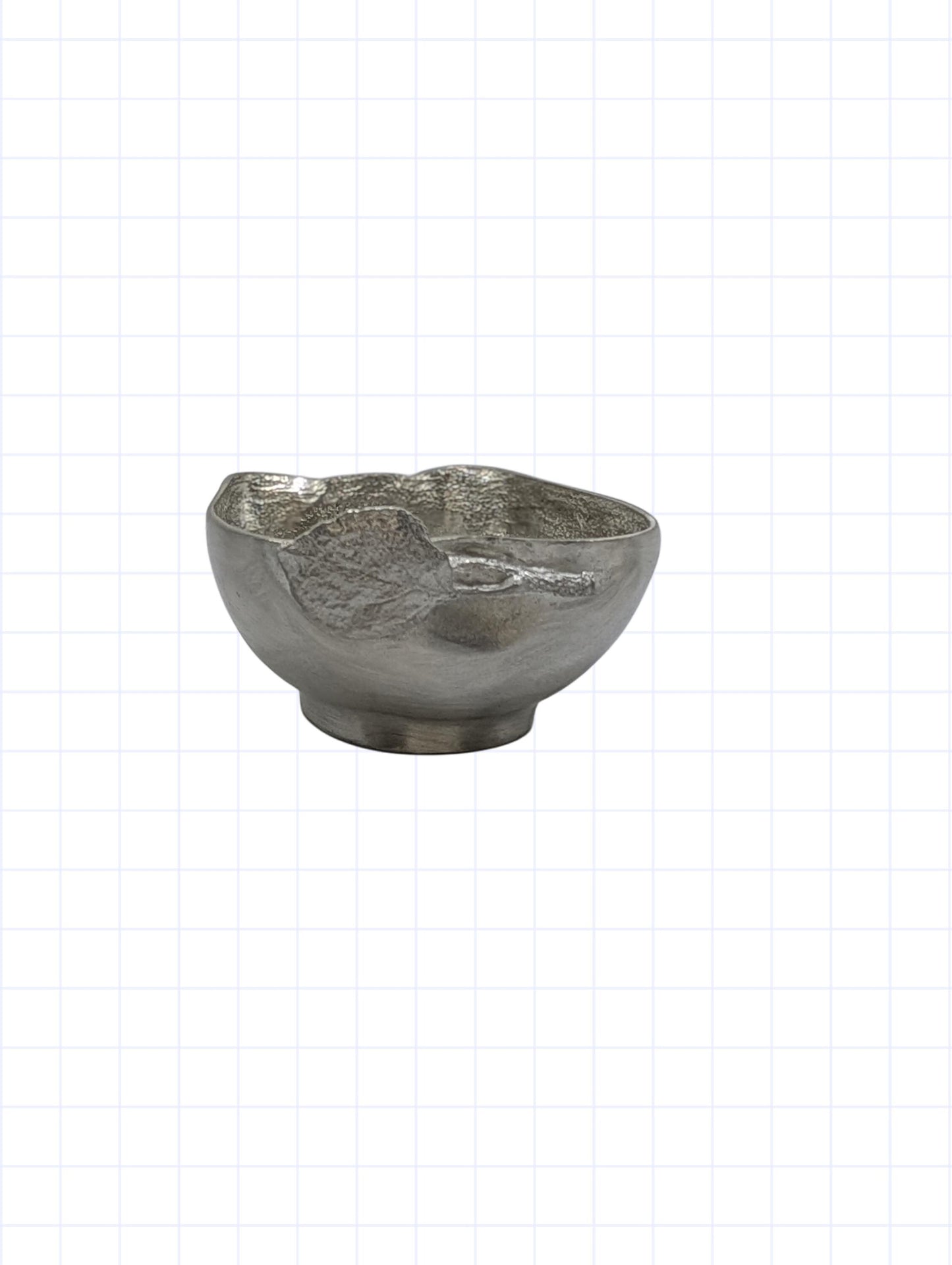 Handmade Apple Multifunctional Pewter Bowl, Trinket Box, Inspired by Nature