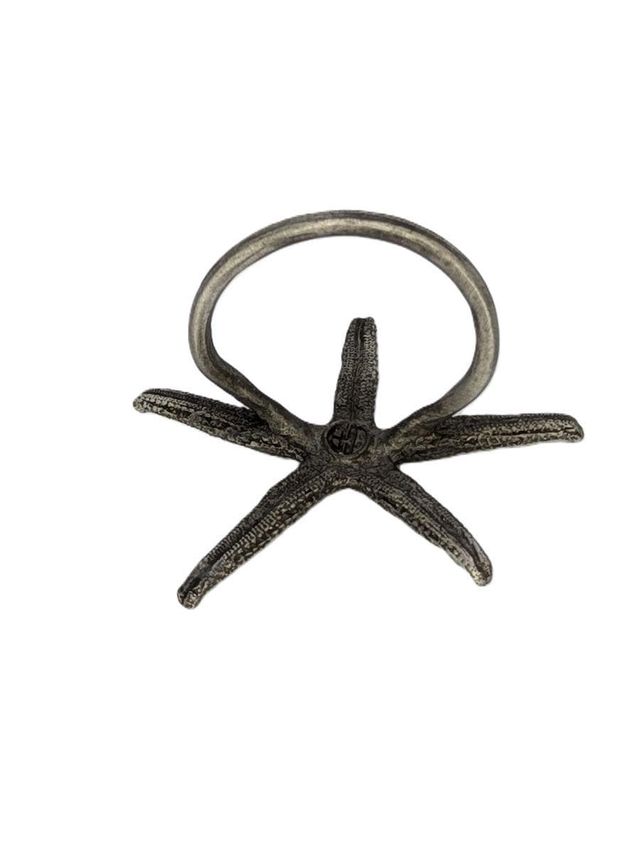 Finger Starfish Pewter Napkin Ring, Set of 4, Inspired by Nature, Handmade Table Decor