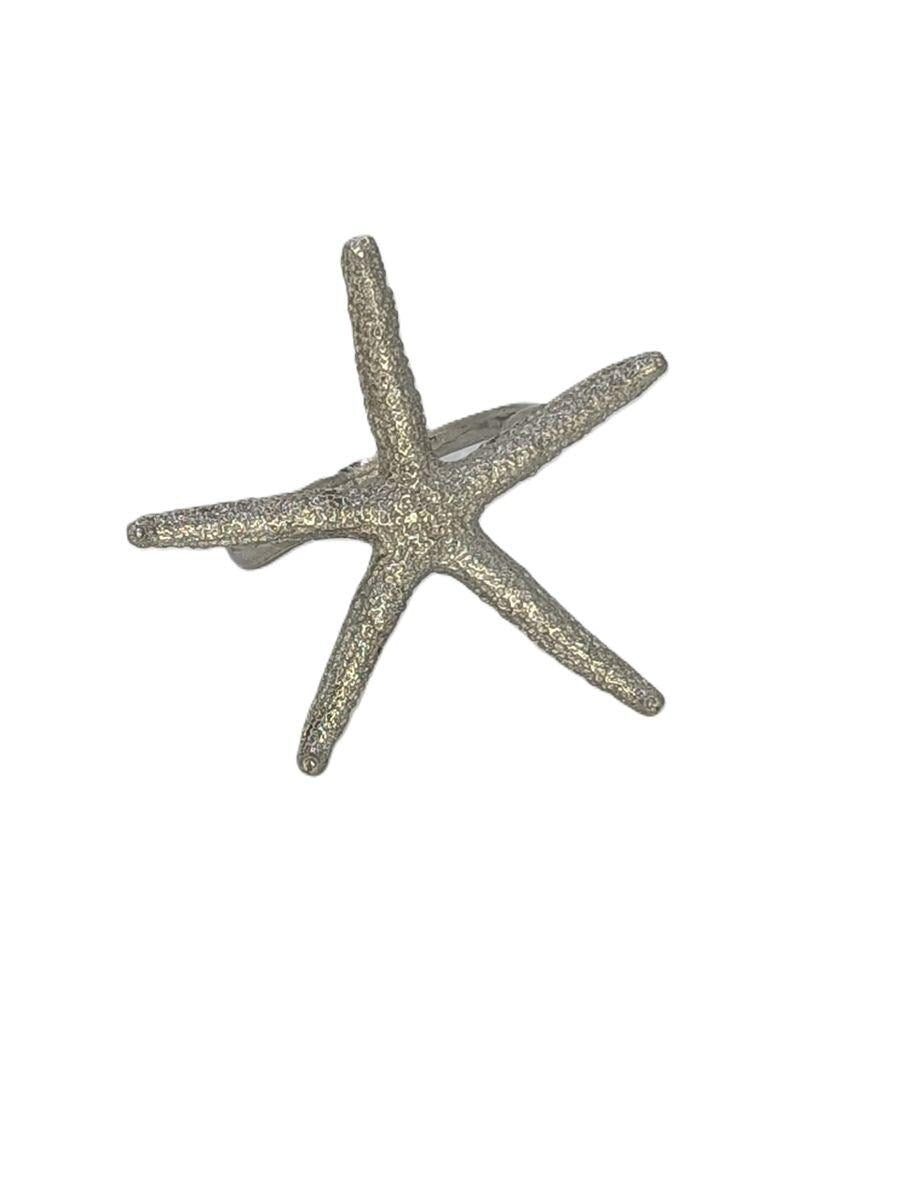 Finger Starfish Pewter Napkin Ring, Set of 4, Inspired by Nature, Handmade Table Decor