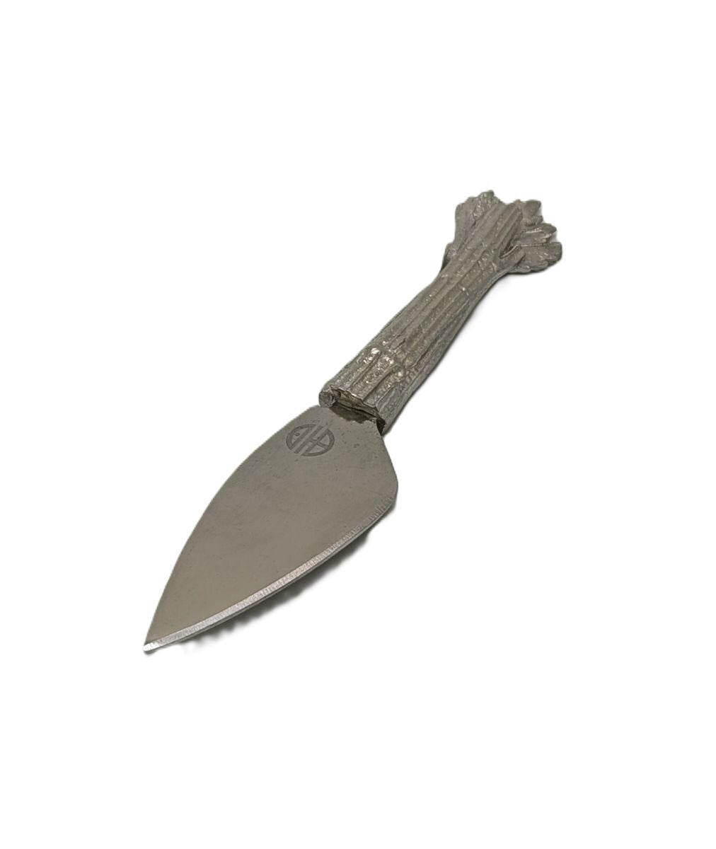 Handmade Celery Hostess Cheese Set, Inspired by Nature, Hand Cast Pewter Gift