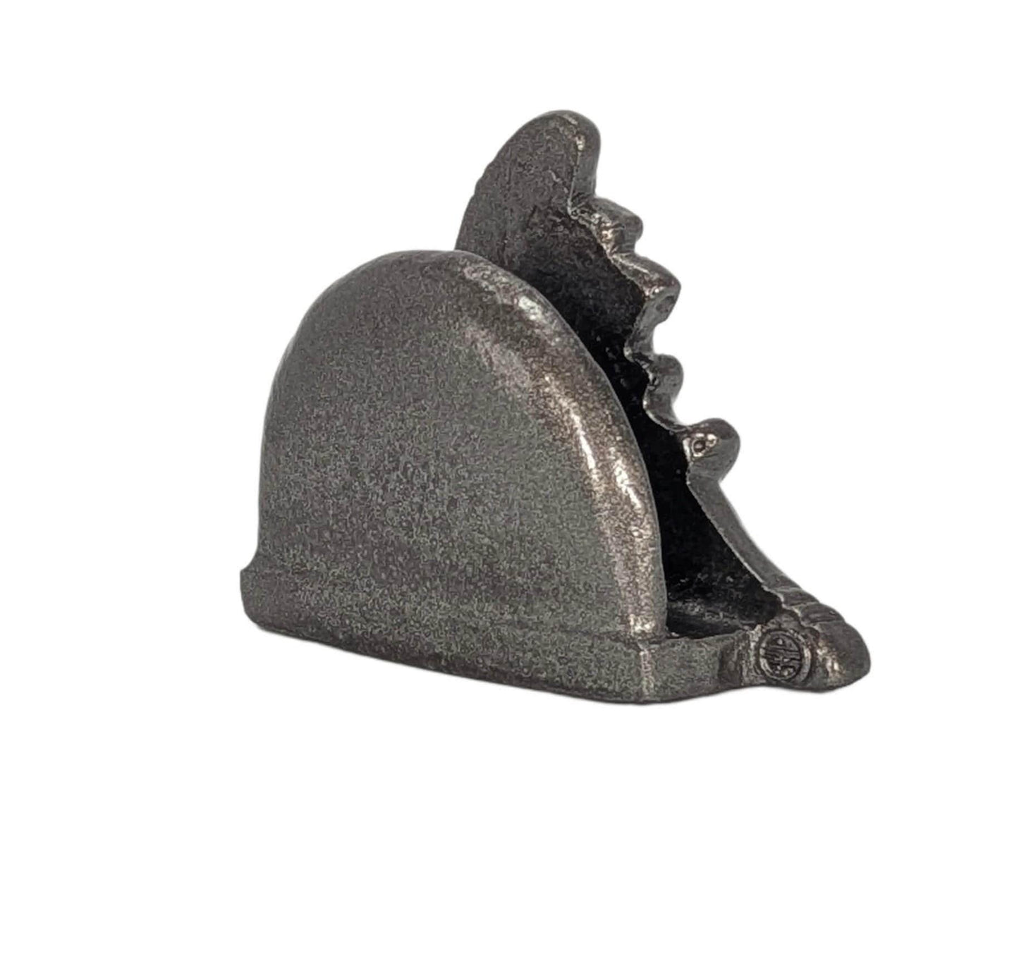 Handcrafted Taino Trigonolito Three-Pointed Stone Business Card Holder, Desk Decor