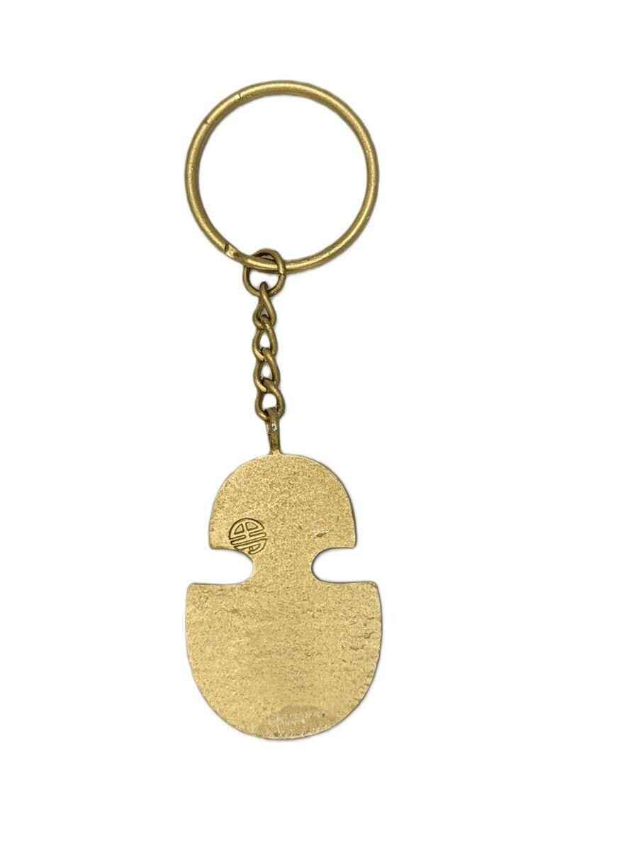 Handmade Taino Heritage Water & Sun Petroglyphs Pewter Keychain, Caribbean Heritage Gift