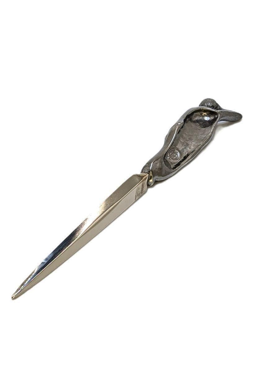 Handcrafted Pewter Resting Buddha Letter Opener, Zen Spiritual Desk Decor
