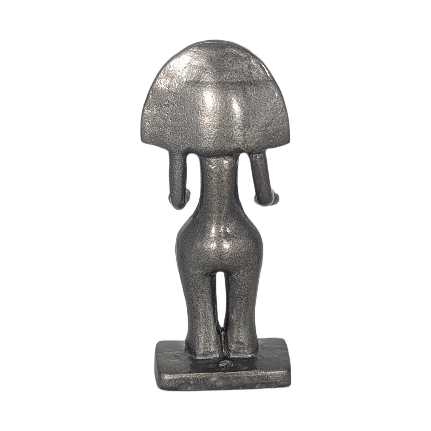 Handcrafted Taino Moon Goddess Pen Holder, Caribbean Indigenous Art Desk Decor