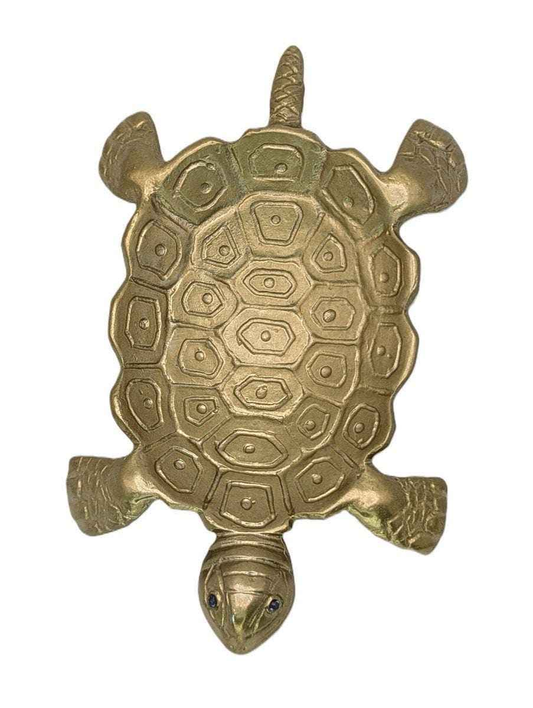 Handmade Pewter Turtle Dish, Decorative and Functional Home and Office Decor