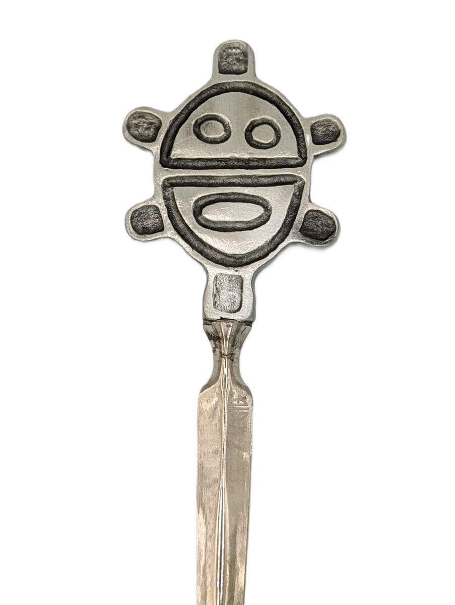 Handcrafted Pewter Taino Sun Petroglyph Letter Opener, Caribbean Indigenous Art Desk Decor