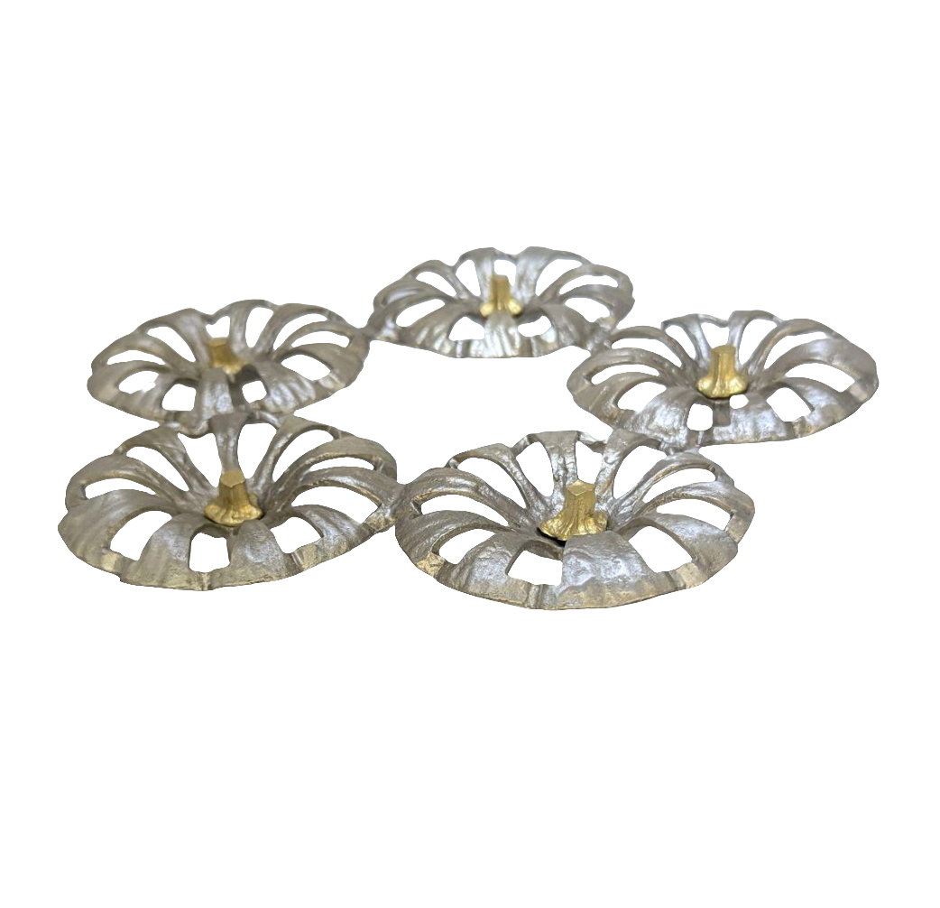 Pumpkin Pewter Trivet Home Decor Inspired by Nature