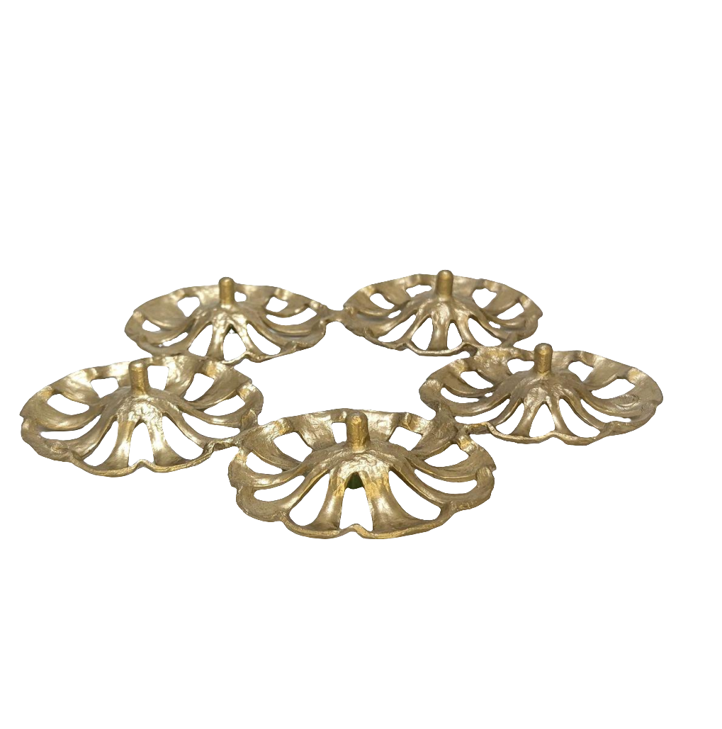 Pumpkin Pewter Trivet Home Decor Inspired by Nature