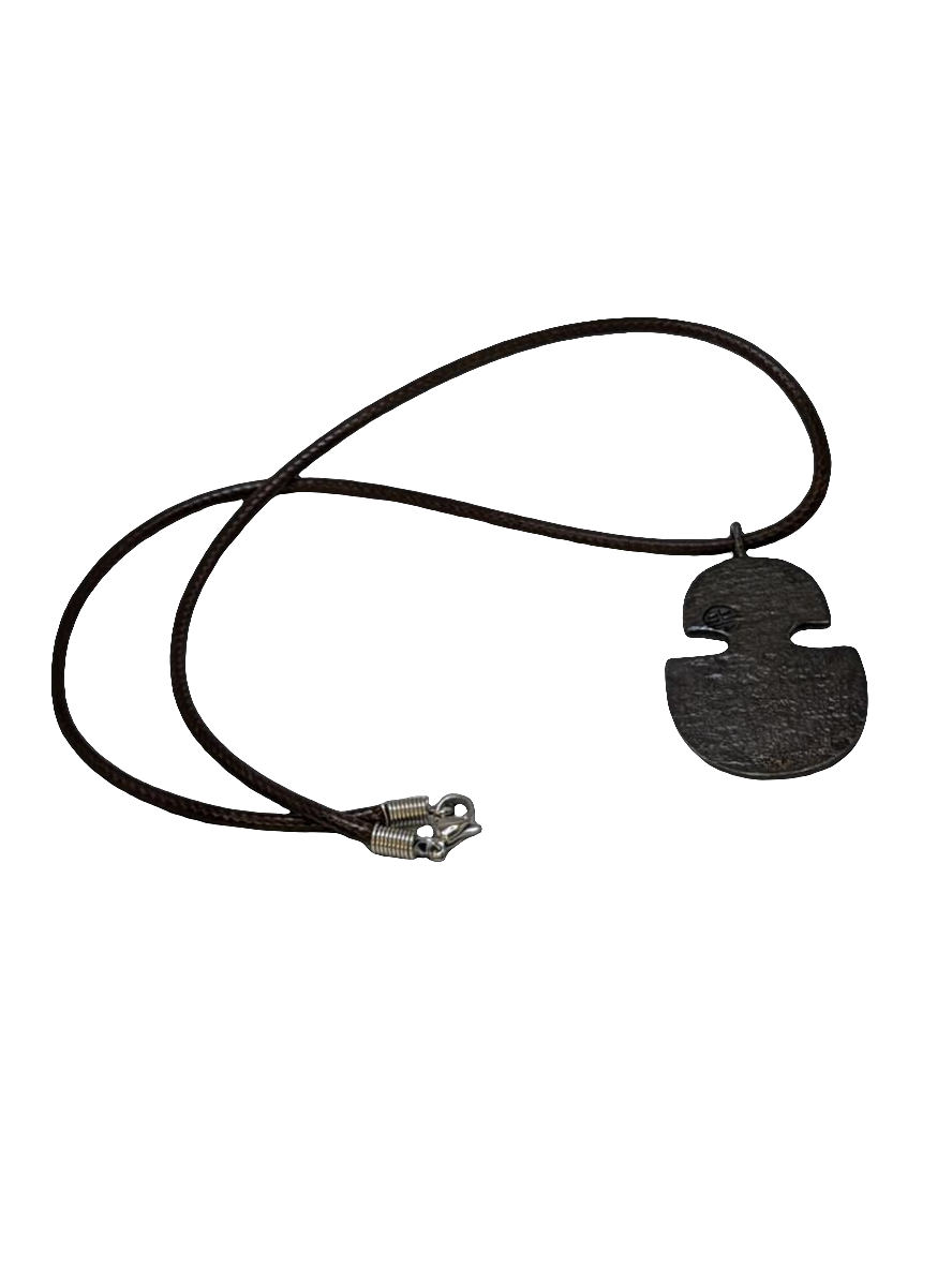 Taino Water & Sun Petroglyphs Pewter Pendant
