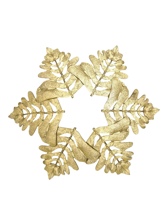 Maple Copters Pewter Trivet Home Decor Inspired by Nature